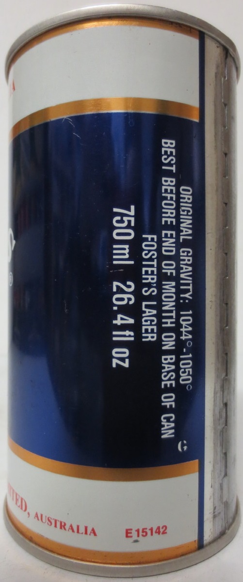 FOSTERS LAGER F 750ml (75cl)