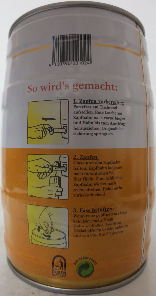 Palmbräu REZENT WEIZEN hell mit feiner Hefe