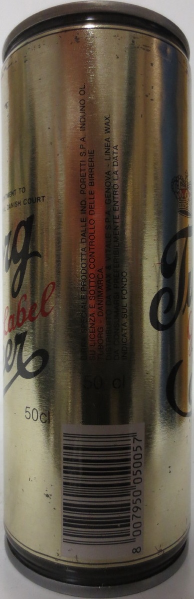 Tuborg Gold Lager Beer (50cl)