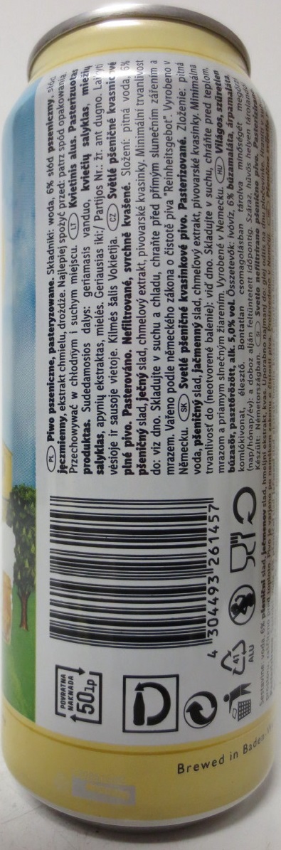 Wheat Beer (50cl) Nr.1 