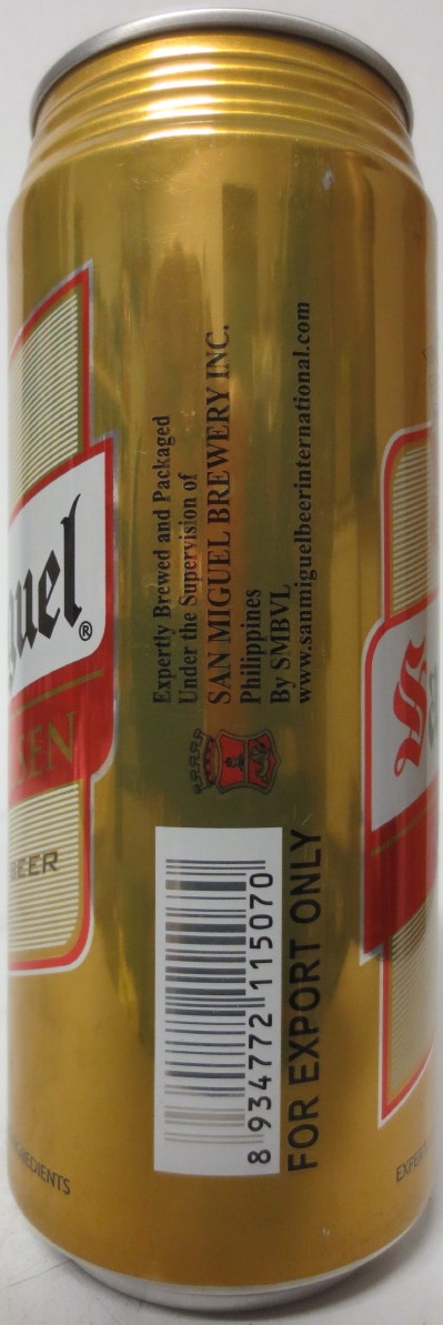 San Miguel PREMIUM BEER (50cl) (T/O) Nr.1