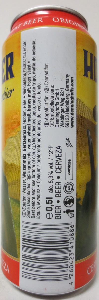 HOFJÄGER Weizenbier (50cl) Nr.1