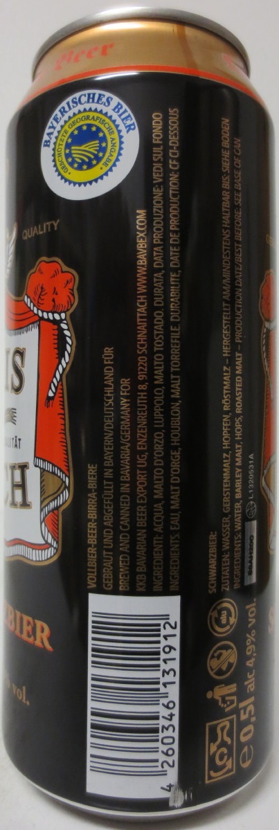 MAIS BACH SCHWARZBIER (50cl)