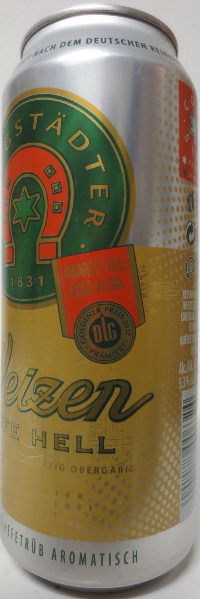 PFUNGSTÄDTER Weizen HEFE HELL (50cl)