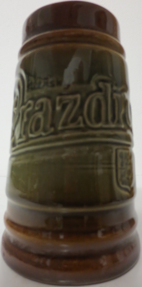 Plzeňský Prazdroj (0,5L) keramický korbel