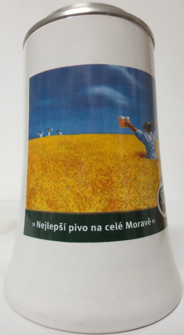 Starobrno Nejlepší pivo na celé Moravě (0,5L) keramický korbel s pokličkou
