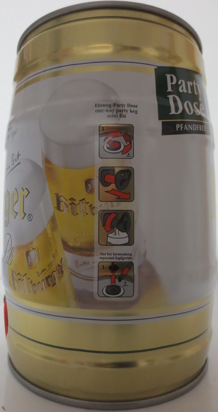 Bitburger Premium Pils VOLLENDETER GENUSS 