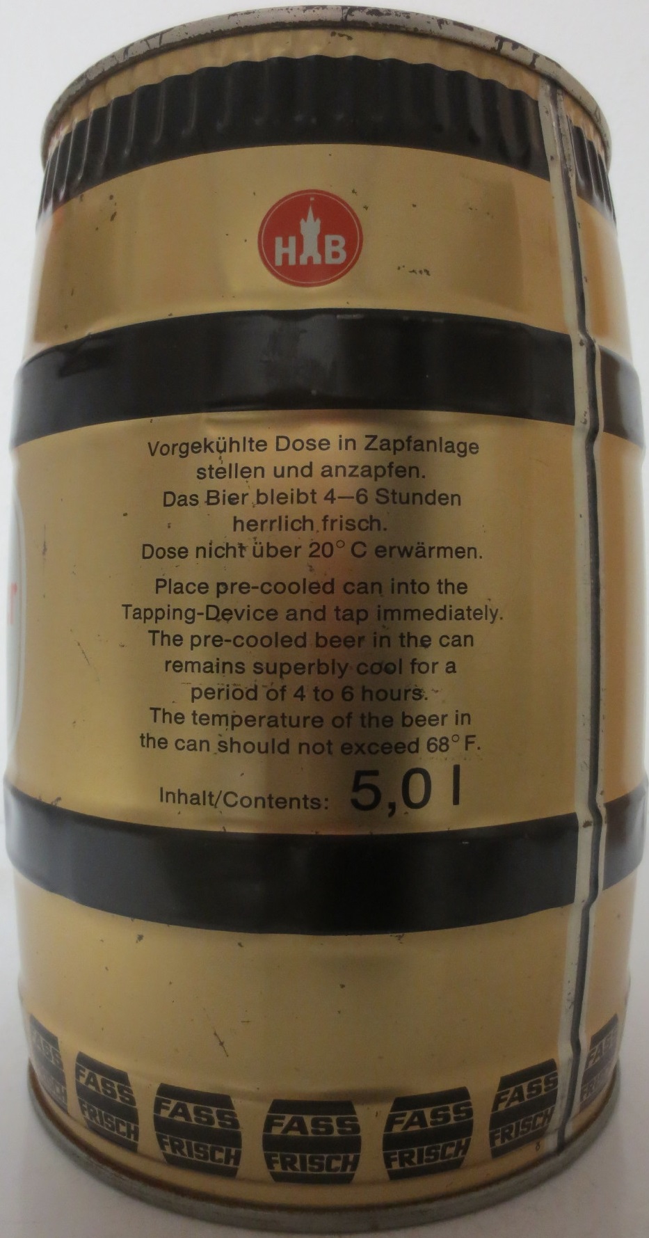 Henninger EXPORT ...Export-Bier der Meisterklasse (5L)