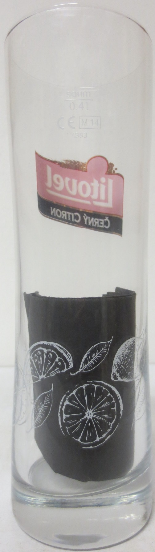 Litovel ČERNÝ CITRON (0,4L) štuc vysoký 