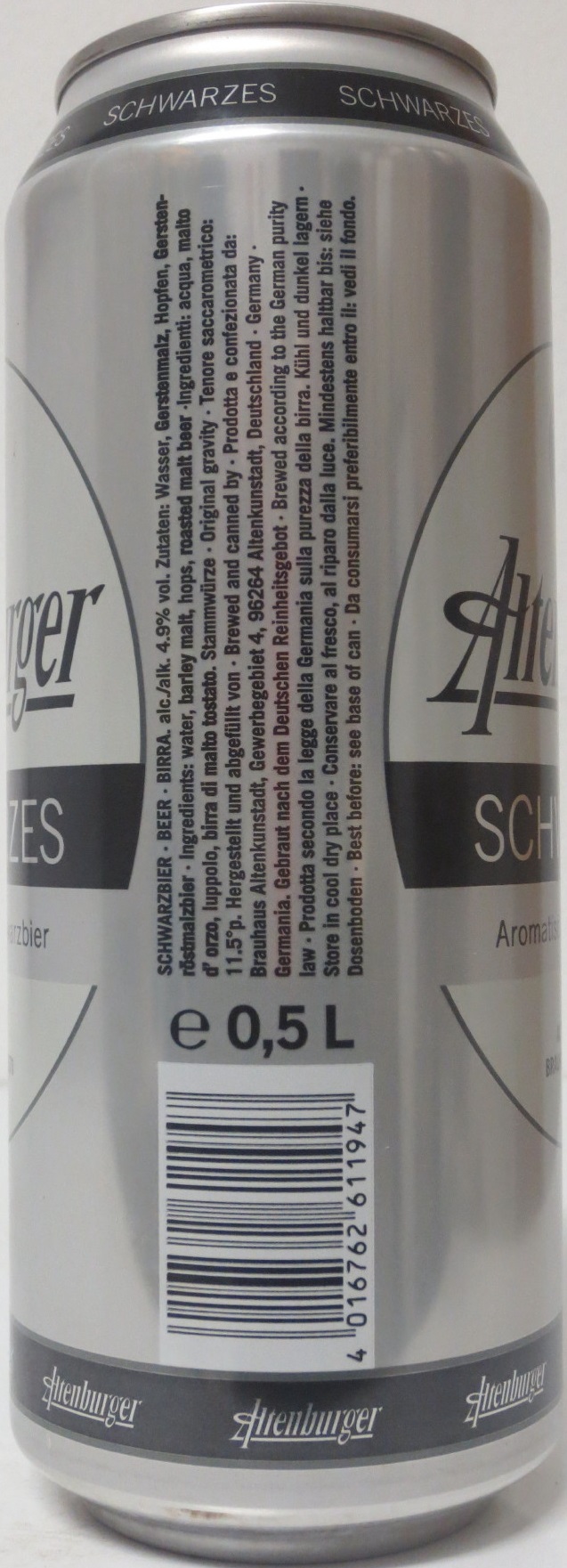 Altenburger SCHWARZES (50cl) 