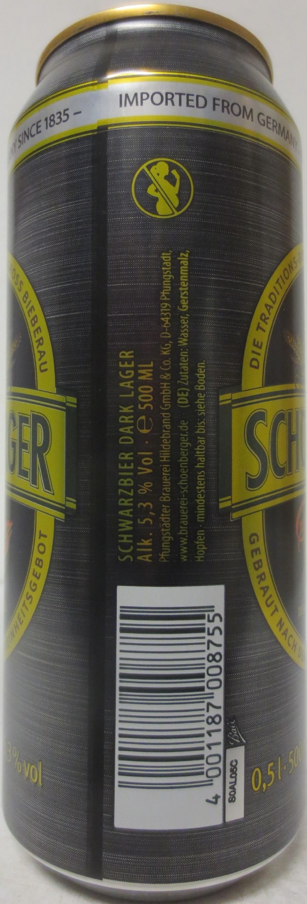 SCHÖNBERGER Schwarz Bier (50cl) 