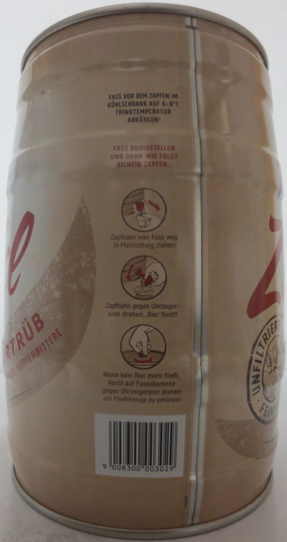 Zwettler Zwickl NATURTRÜB MIT VOLLMUNDIGER HOPFENBITTERE 