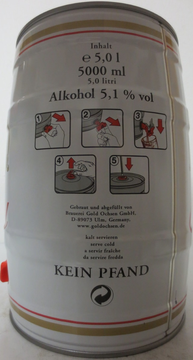 Golden Ochsen Original ULMS FLÜSSIGES GOLD