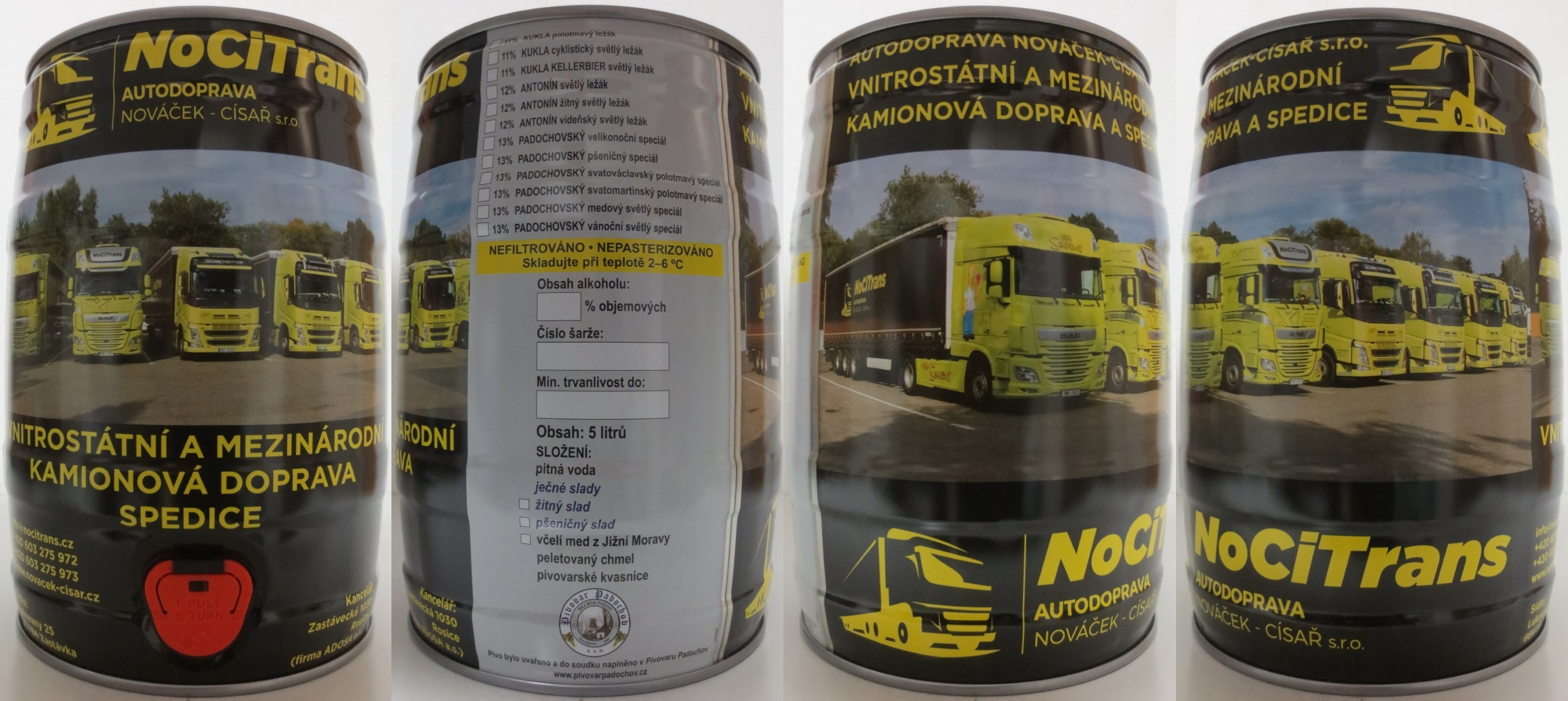 NoCiTrans AUTODOPRAVA NOVÁČEK - CÍSAŘ s.r.o. (5L) č.1 (HUBER)