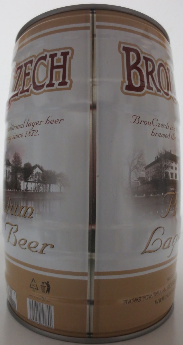 BROUCZECH Premium Lager Beer č.1