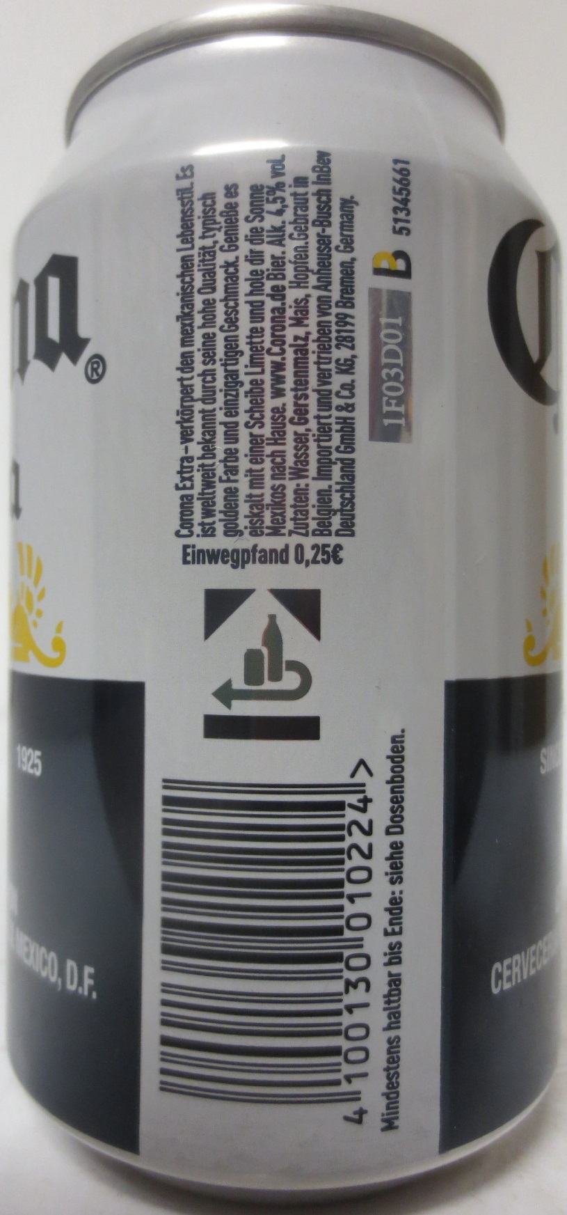 Corona extra (33cl) (B/O) Nr.1