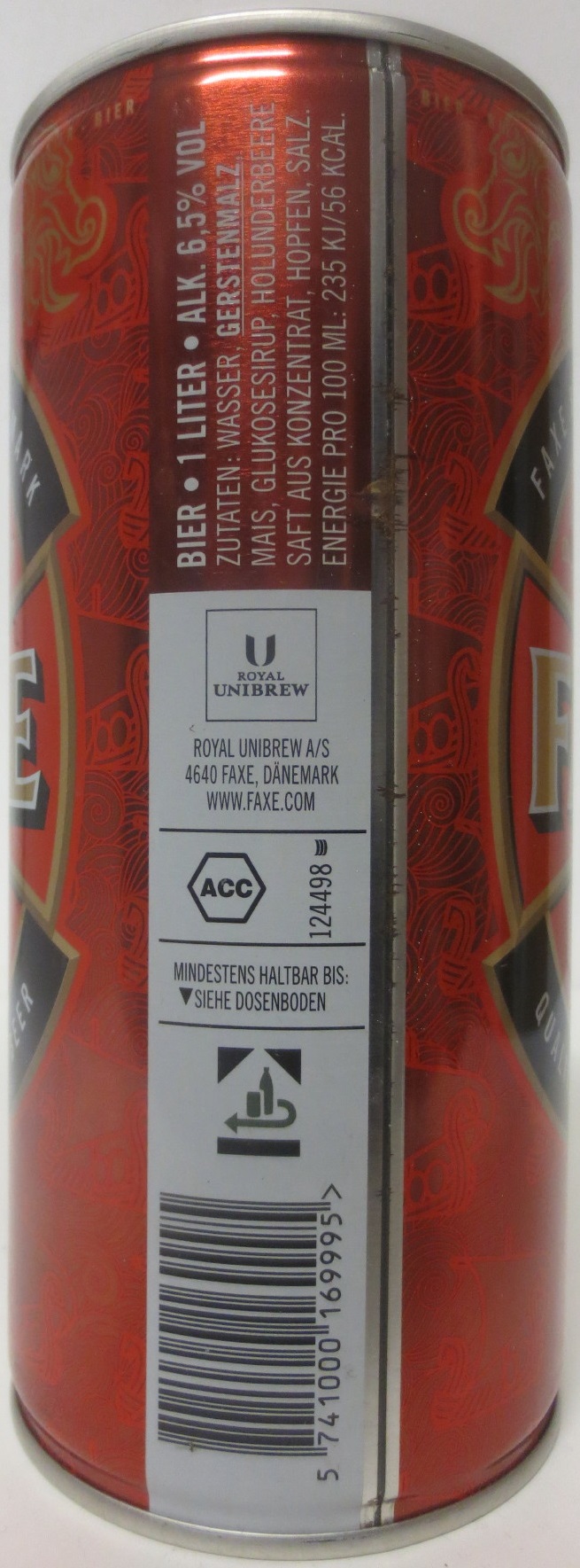 FAXE RED ERIK Red beer (100cl) (B/O) 