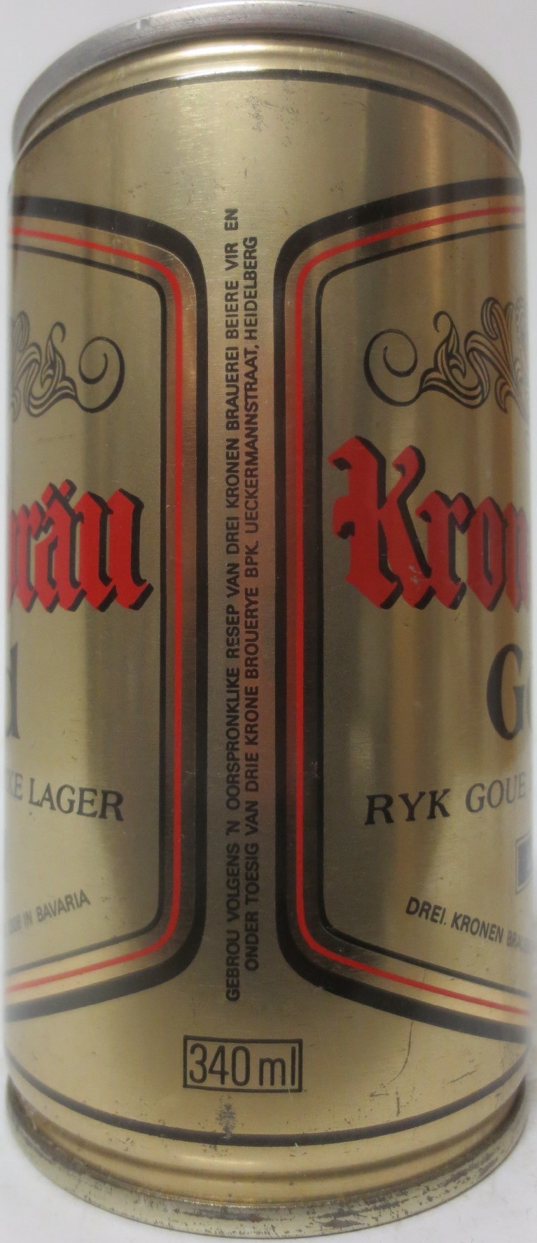 Kronenbräu Gold LAGER (CS) (34cl) (T/O) Nr.1