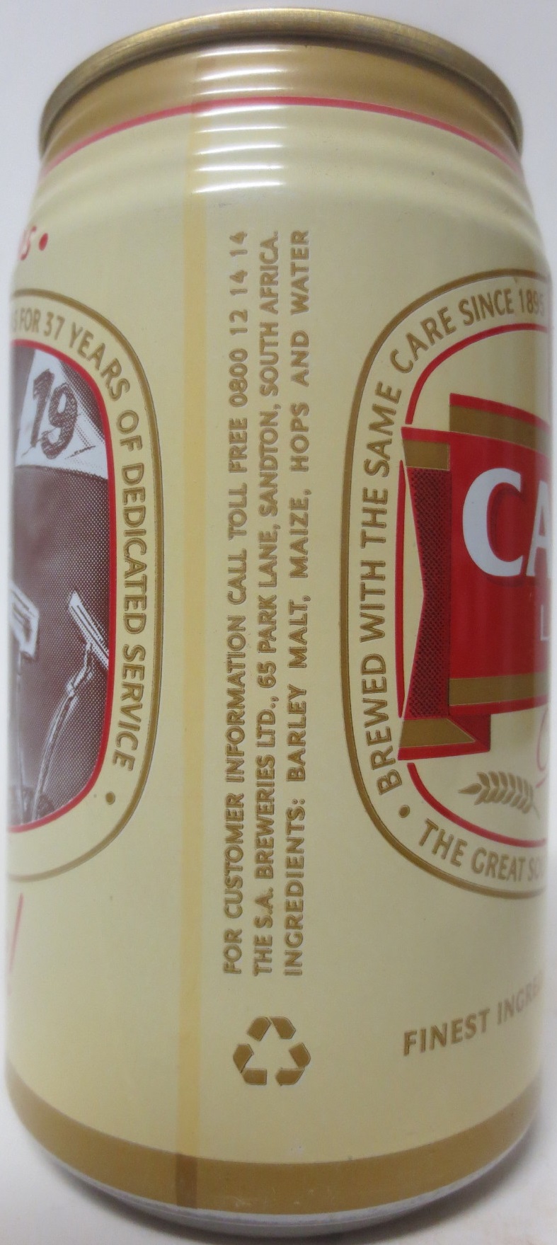 CASTLE LAGER CLIFFIF TOMAS 1963-2000 (35cl) (B/O) 