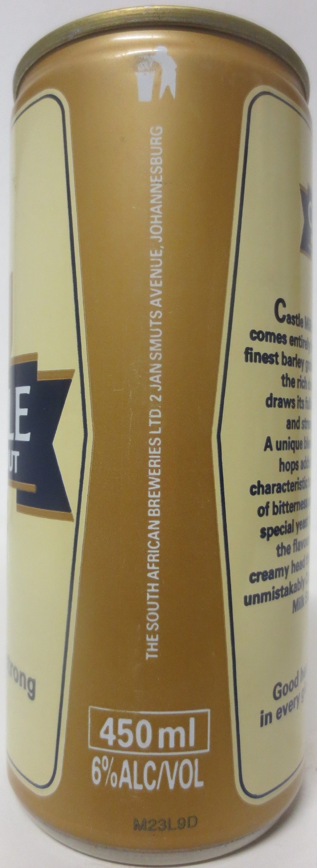 CASTLE MILK STOUT Rich, dark a strong (45cl) (T/O) Nr.1