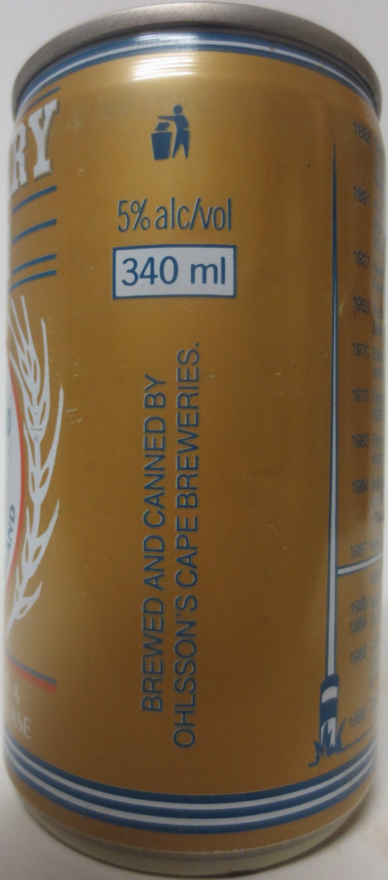CENTENARY LAGER NEWLANDS 100 NUWELAND (34cl) (T/O)  