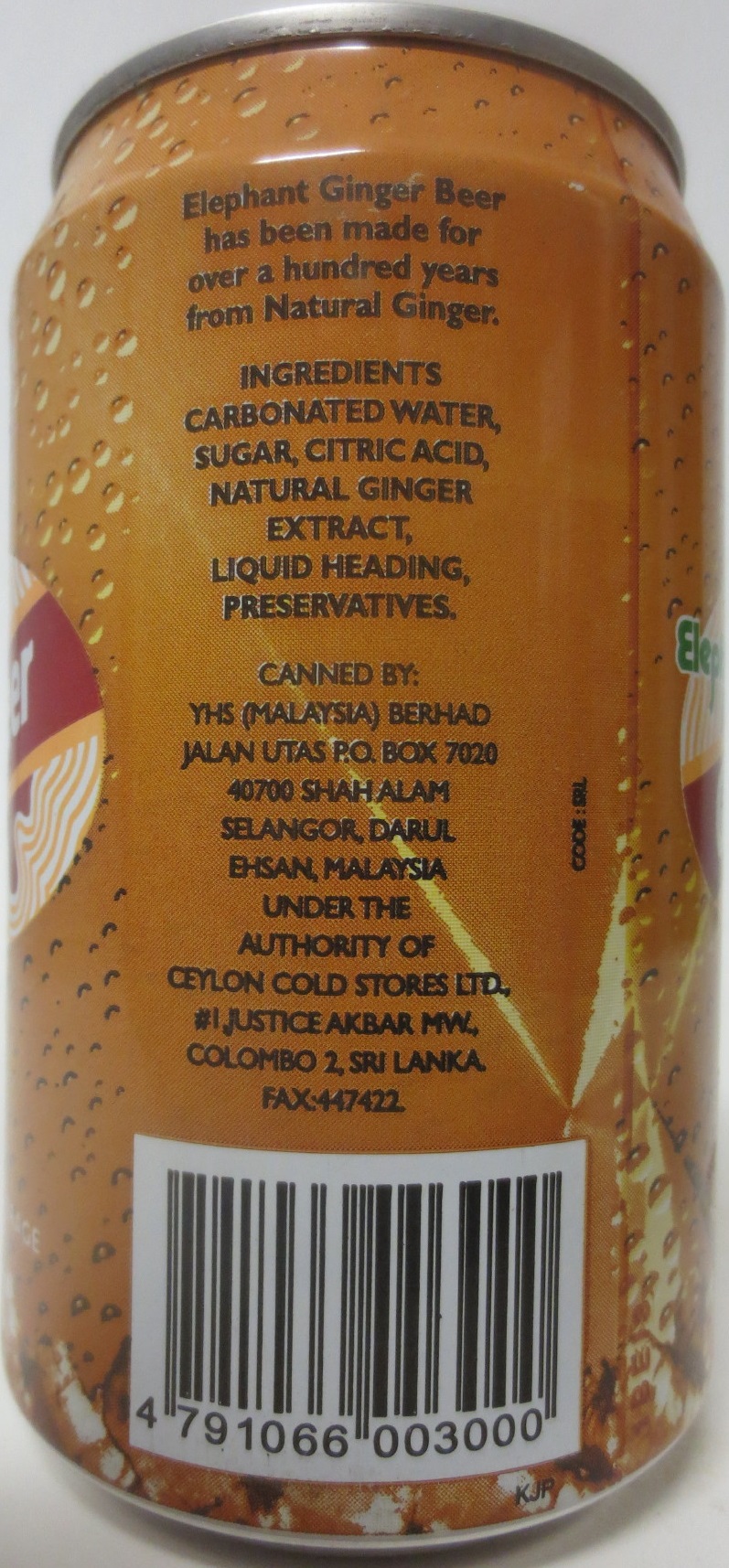 Elephant Ginger Beer (32,5cl) (B/O)