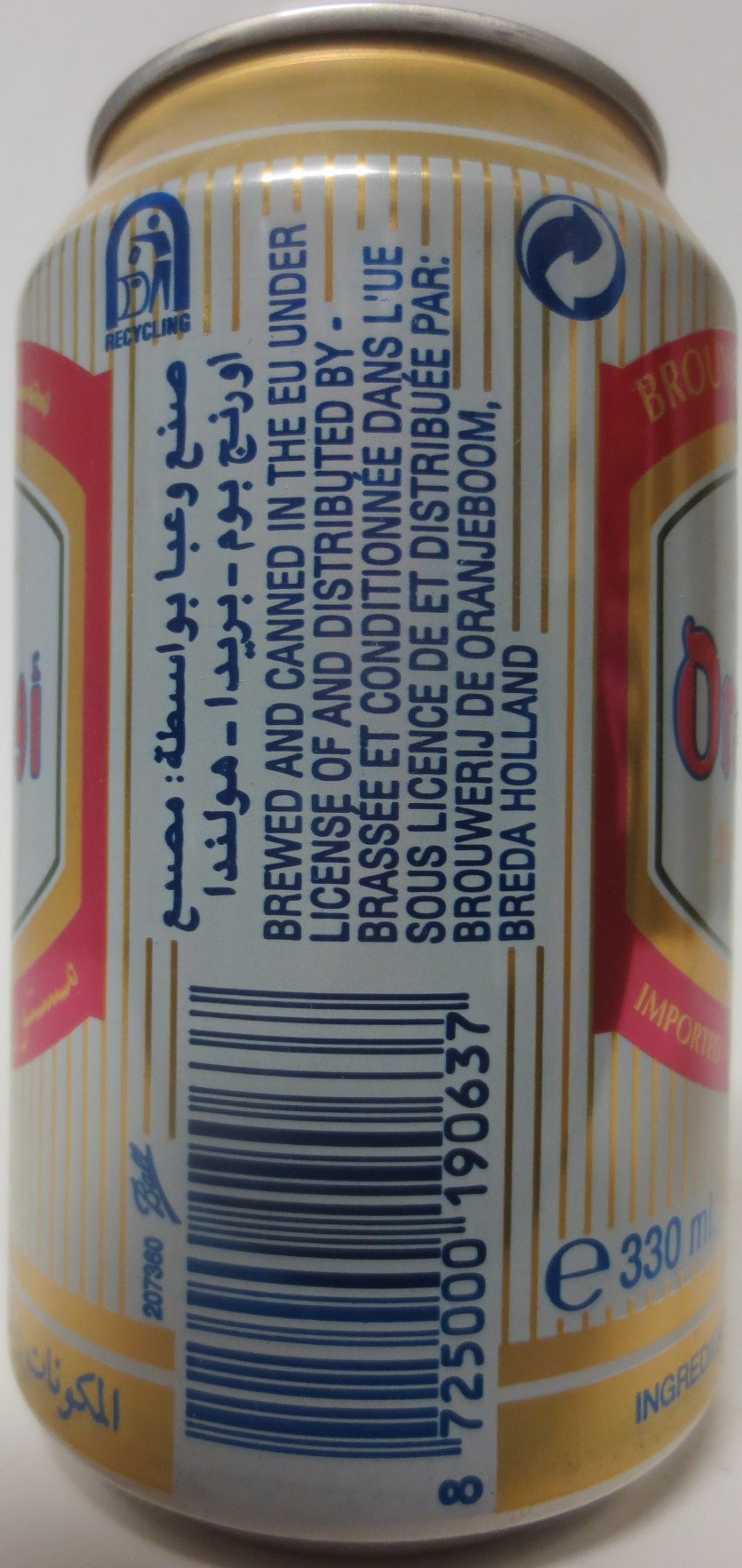 Oranjeboom Premium Nonalkoholic Malt Beverage (33cl) (B/O)