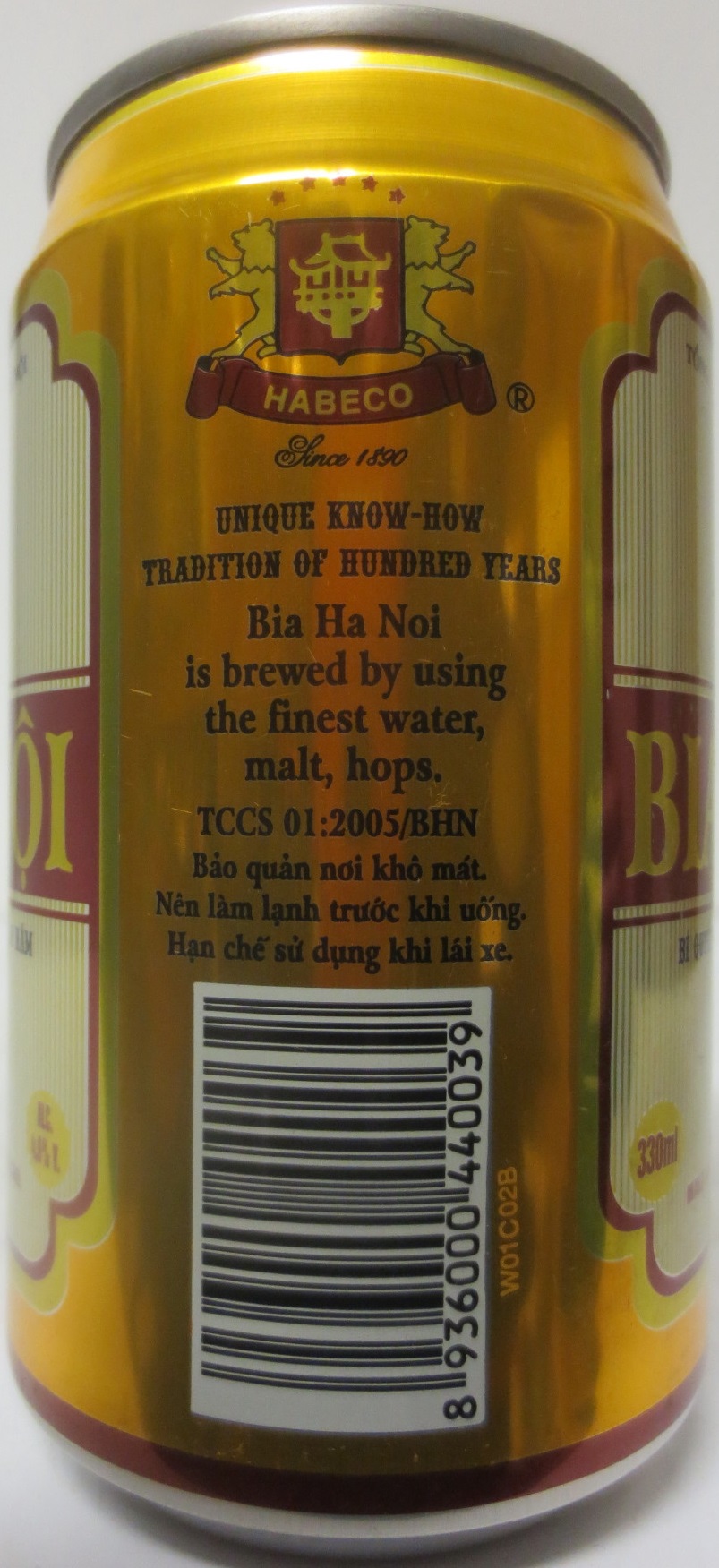 BIA HA NOI (33cl) (B/O) Nr.1
