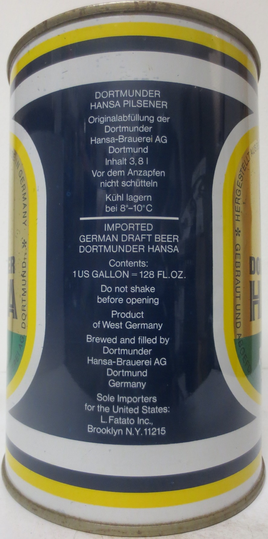 DORTMUNDER HANSA PILSENER (3,8L) (SS) Nr.1 