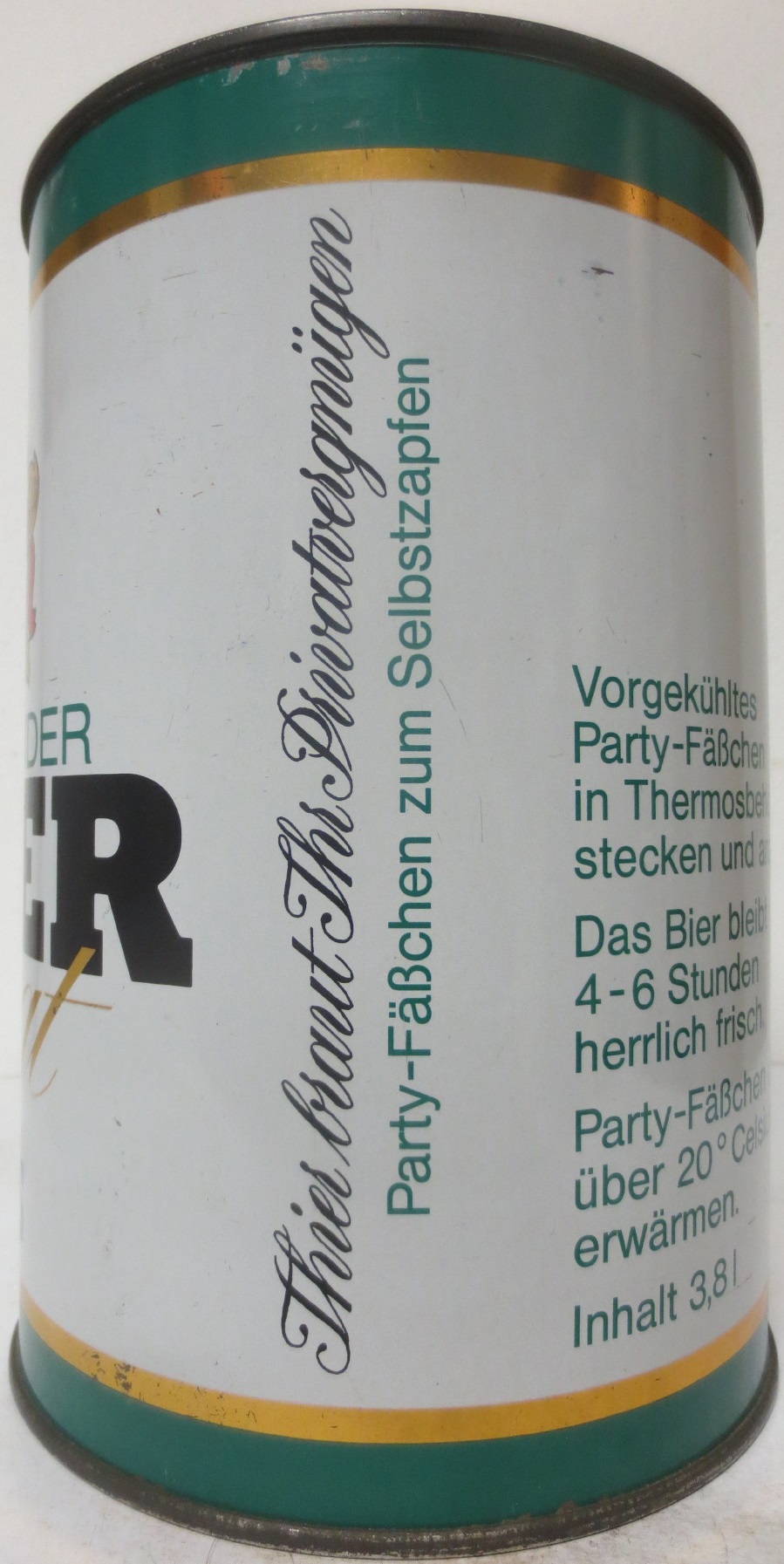 DORTMUNDER THIE Privat Pils (3,8L) (SS) Nr.1 