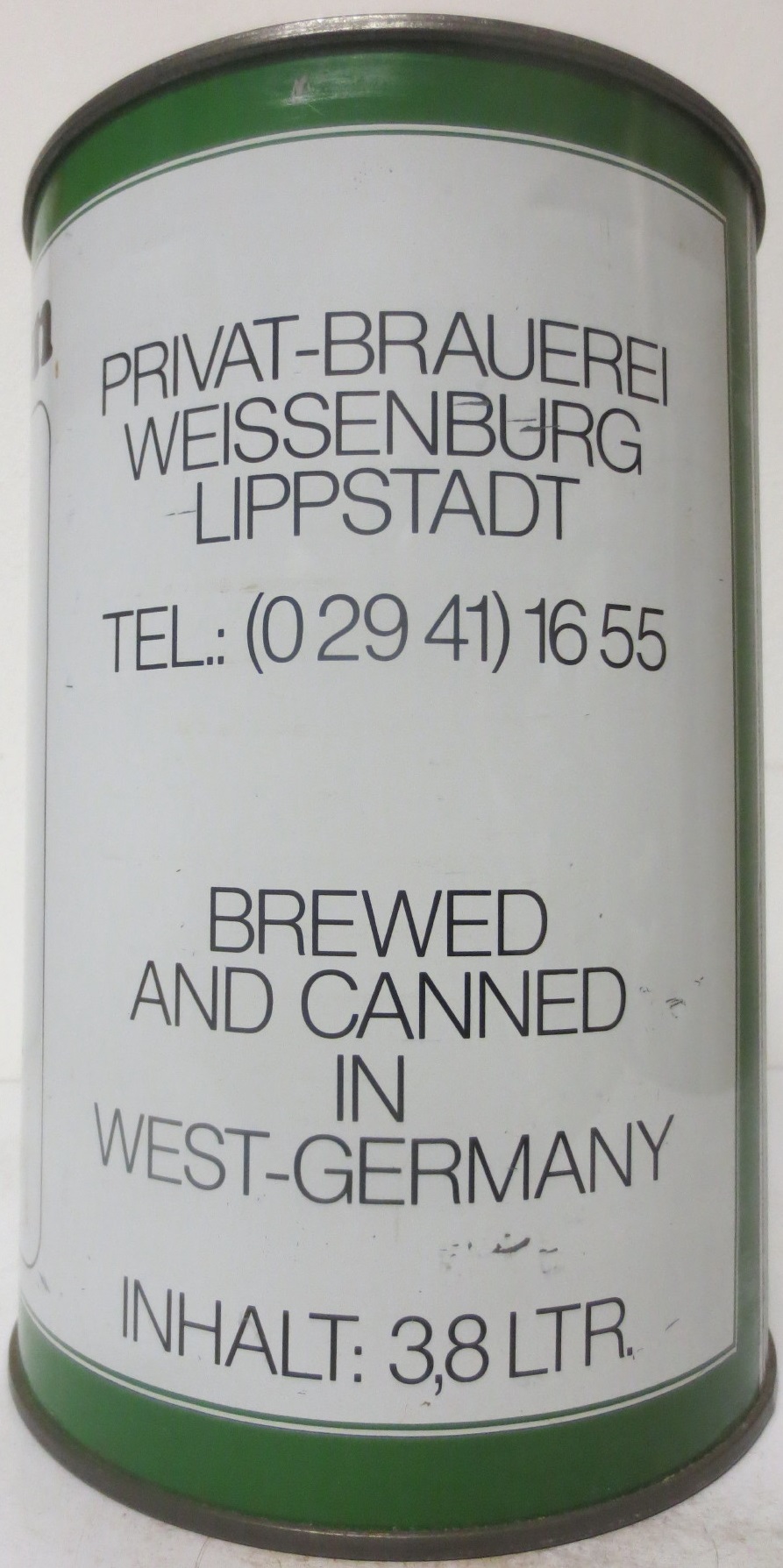 WIESSENBURG Pilsener (3,8L) (SS) Nr.1 