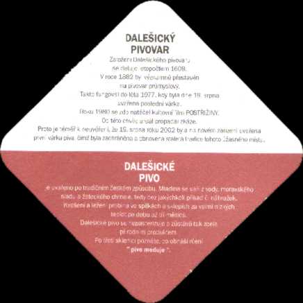 DALEŠICKÉ PIVO (hnědý) (PTMP-Č-ab)