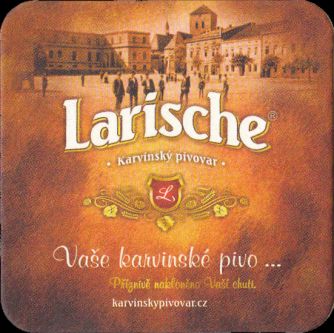 Larische Karvinský pivovar 2013 Vaše karvinské pivo ... (PTMP-Č-ab) 