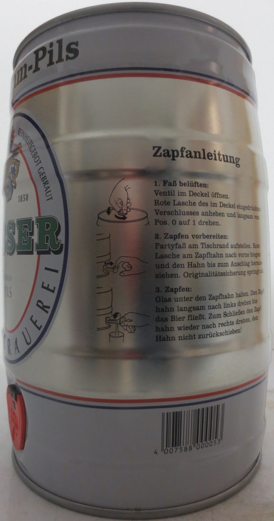 LASSER Premium Pils (5L)