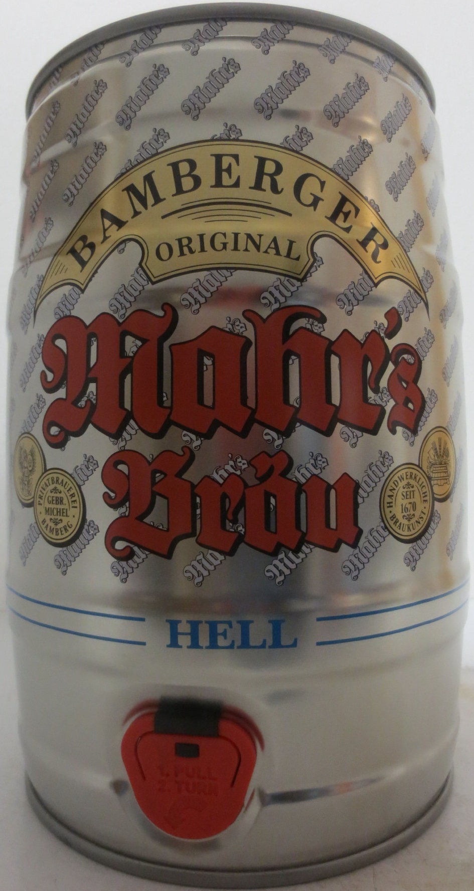 Mahr´s Bräu HELL set 4 gallons