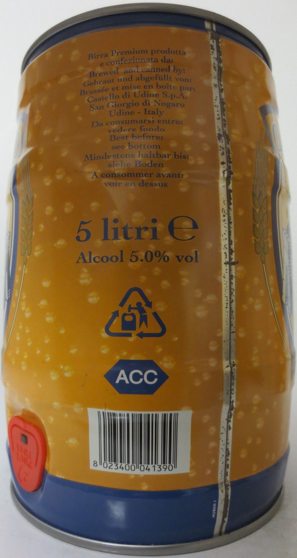 CASTELLO Birra Friulana (5L) Nr.1 