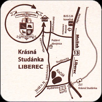 PIVOVAR STUDÁNKA NEHAS ŽÍZEŇ VODOU (bílo/hnědý) (PTMP-Č-ab) 