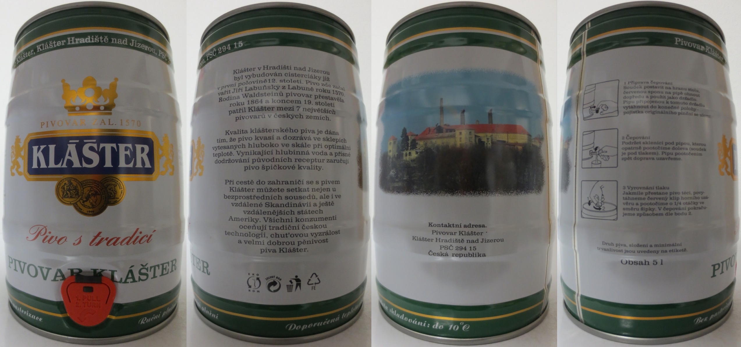 KLÁŠTER Pivo s tradicí (5L) č.1