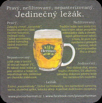 Heřman Panský pivovar ve Vladislavi od r.1556 Půlliterova cena 2014 (PTMP-Č-ab) 