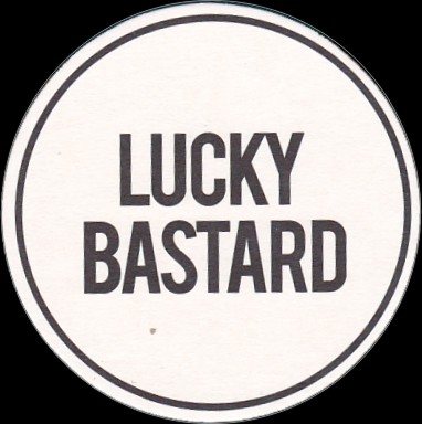 LUCKY BASTARD (bílo/černý) (PTMP-K-ab) 
