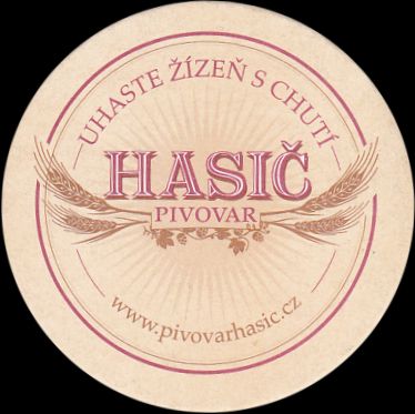 HASIČ PIVOVAR UHASTE ŽÍZEŇ S CHUTÍ www.pivovarhasic.cz (PTMP-K-ab)