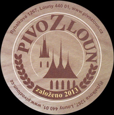 PIVOVAR ZLOUN založeno 2013 (PTMP-K-ab) 