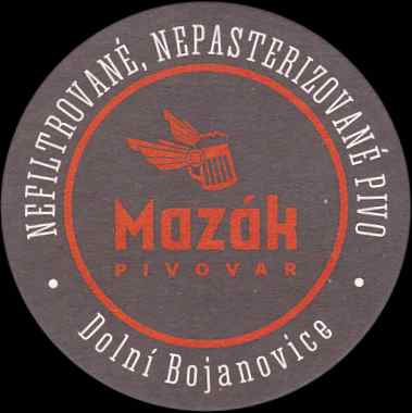 Mazák PIVOVAR 11° JANTAR SVĚTLÝ LEŽÁK 2011-2016 5 LET MAZÁKA (hnědý) (PTMP-K-ab) 