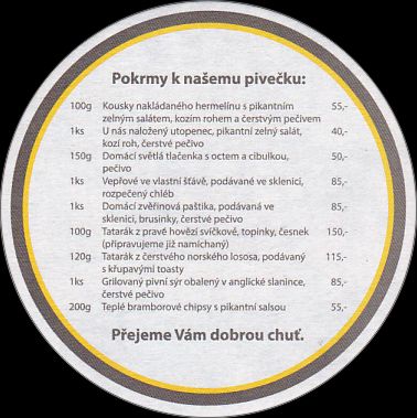 PŘÍŠOV RESTAURACE & MINIPIVOVAR Založeno 2014 (PTMP-K-ab) 