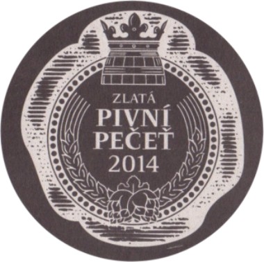 SLAVKOVSKÝ PIVOVAR ZLATÁ PIVNÍ PEČEŤ 2014 (PTMP-K-ab) 