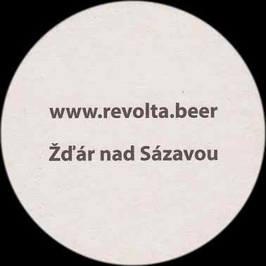Revolta NAŠE PIVO www.revolta.beer Žďár na Sázavou (PTMP-K-ab) 