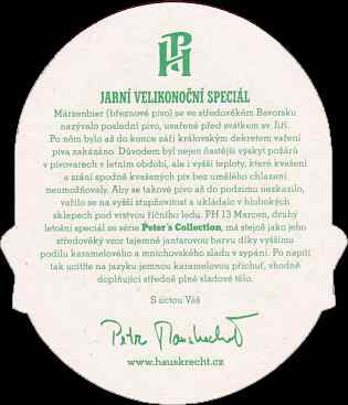 PH13 MARCEN PETR HAUSKRECHT & SPOL BRNO PH JARNÍ VELIKONOČNÍ SPECIÁL (PTMP-S-ab) 