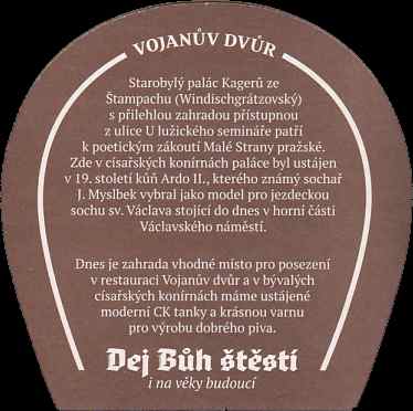 Vojanův dvůr PIVOVAR A RESTAURACE L.P. 2018 (PTMP-S-ab)