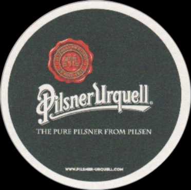 Pilsner Urquell THE PURE PILSNER FROM PILSEN WWW.PILSNER-URQUELL.COM č.563 (PTEX-K-ab)