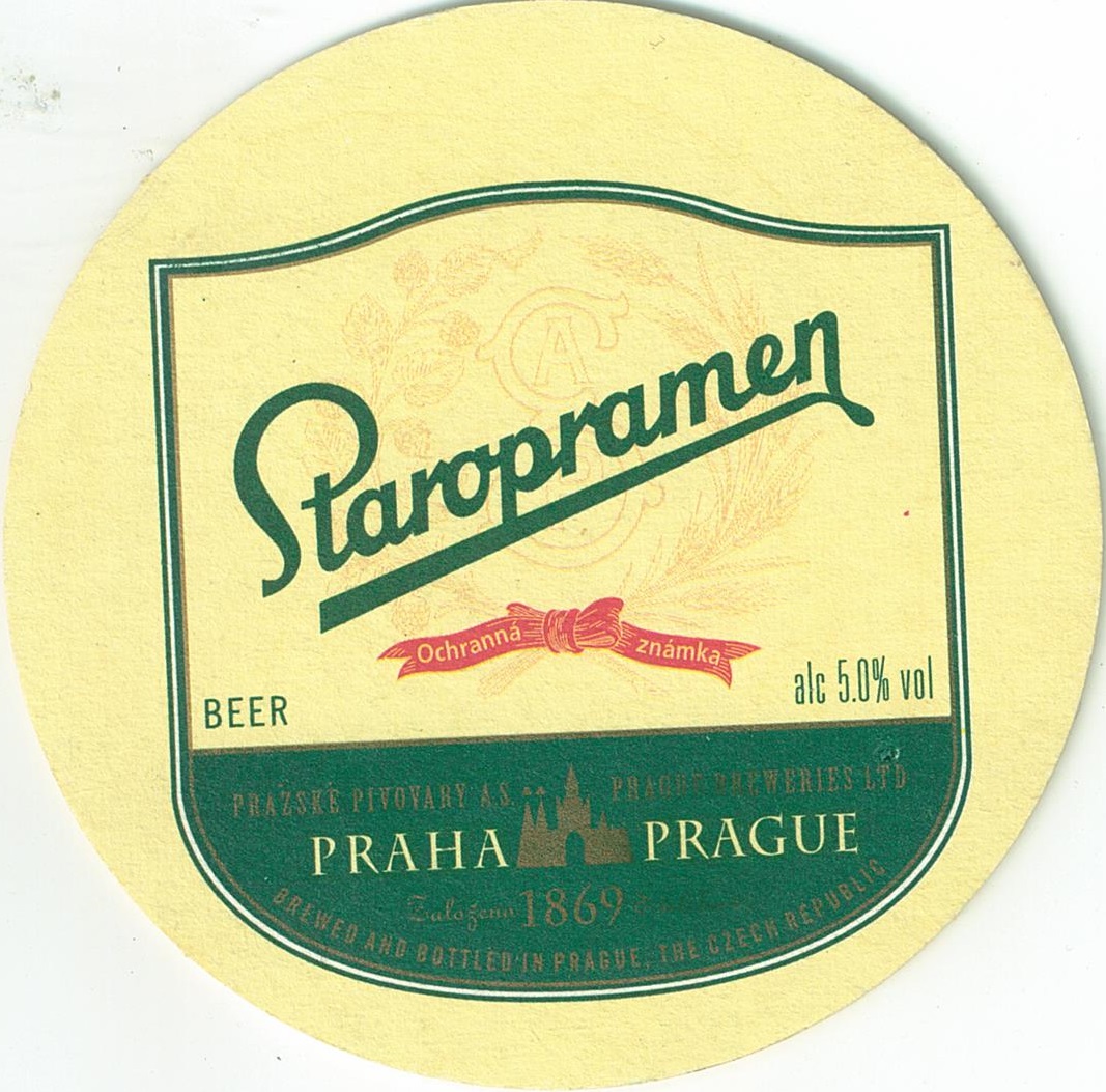 Staropramen PRAHA PRAGUE (PRAGUE BREWERIES LTD.) (PT-Km-ab)
